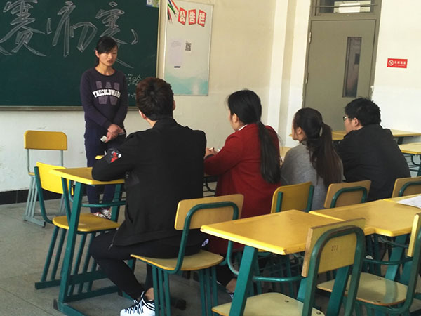 信息工程系举办主持人大赛初赛