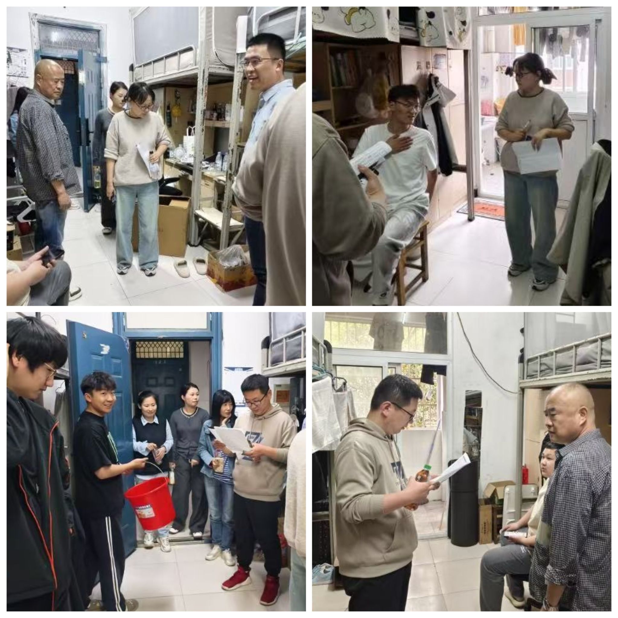 信息工程学院开"暖心探寝+面对面"双线行动 推进网格化管理走深走实