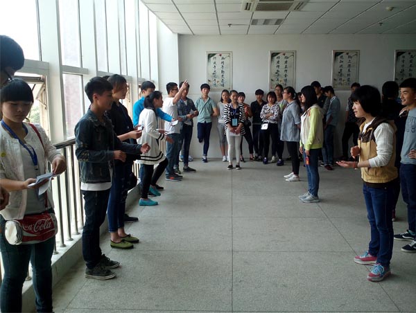 信息系参加书香滁职”读书月系列活动